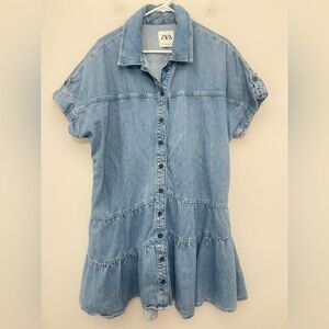Zara | Dresses | Zara Asymmetric Poplin Dress | Poshmark Zara | Dresses | Zara Asymmetric Poplin Dress | Poshmark